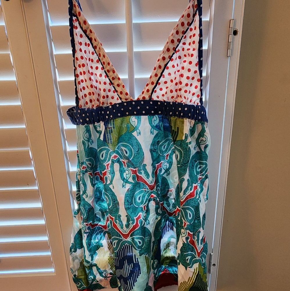 Womens Multicolor Dress